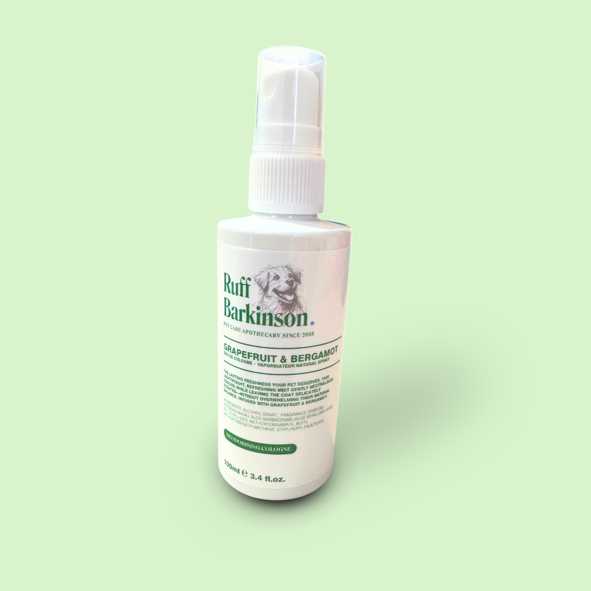 Grapefruit & Bergamot Deodorising Cologne