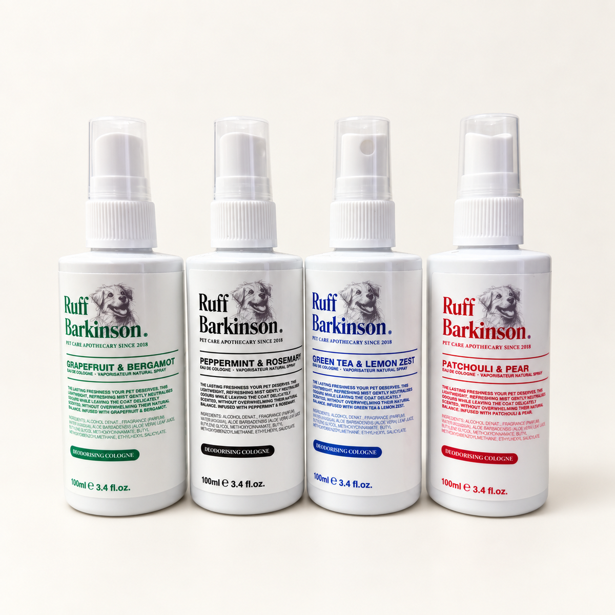 Deodorising Cologne Sample Pack