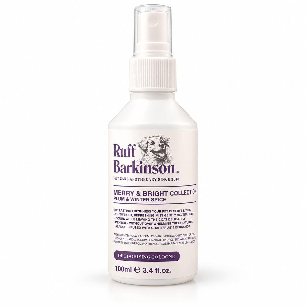 Plum & Winter Spice Deodorising Cologne