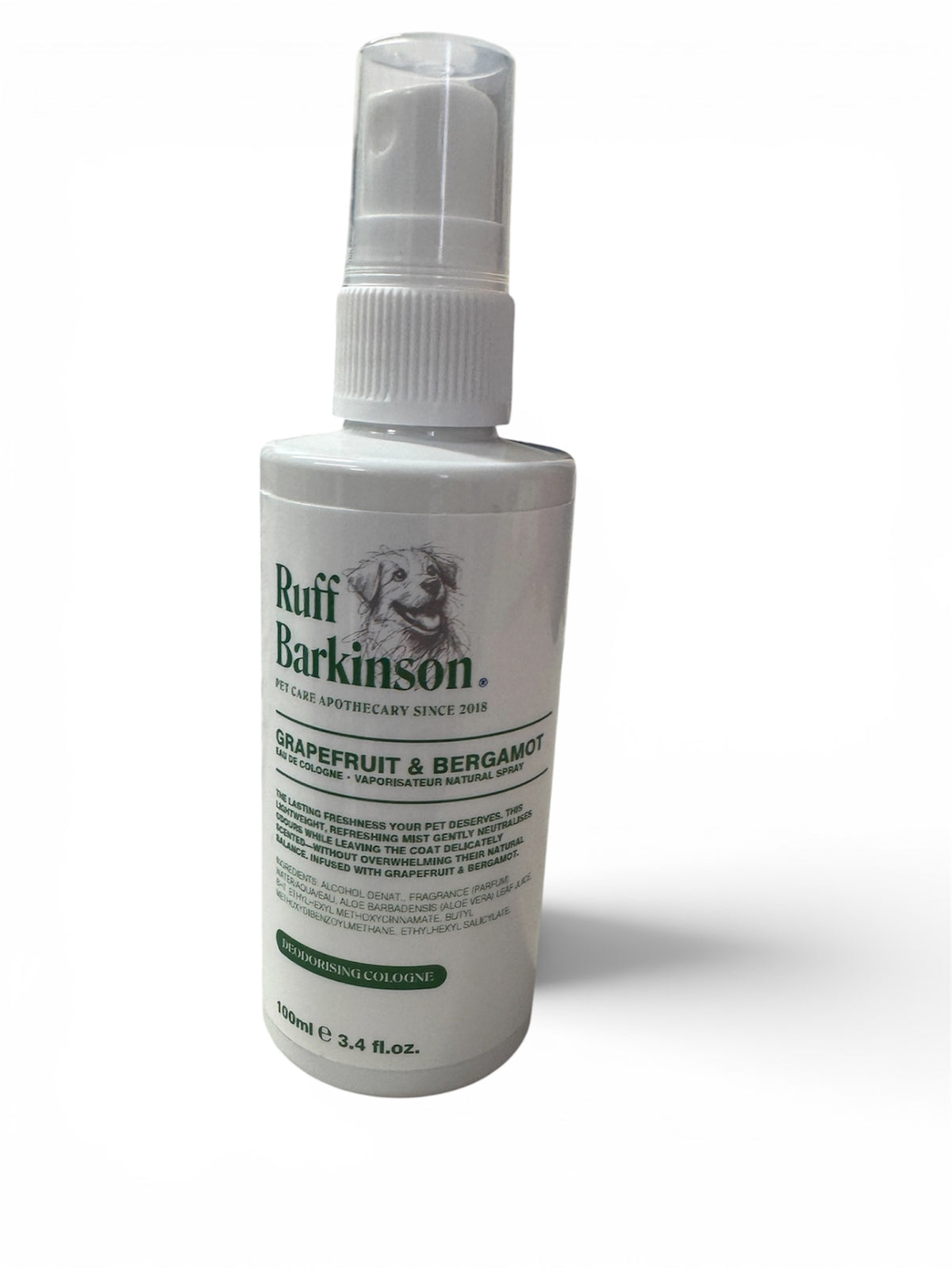 Grapefruit & Bergamot Deodorising Cologne