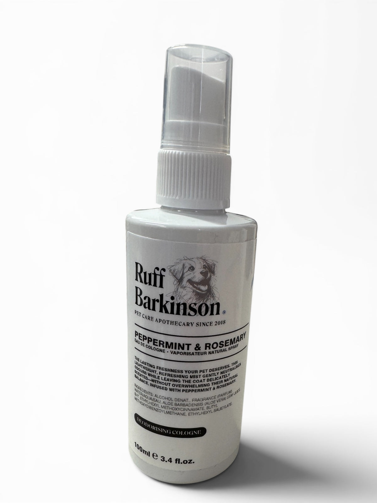 Peppermint & Rosemary Deodorising Cologne